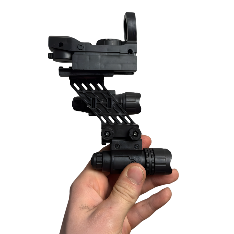 3-in-1 Blaster Attachment blaster accessory — loading plastic darts into reusable casings
