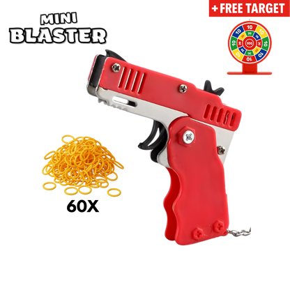Nano toy — full kit contents with casings and plastic darts
