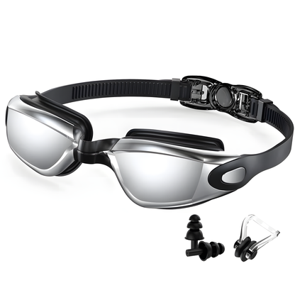 Swim Goggles +Free Ear Plugs & Nose Clip — product photo 8