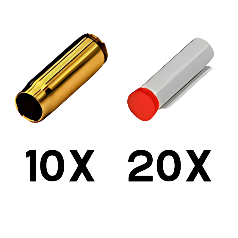Extra Foam Darts + Casings — product photo 1