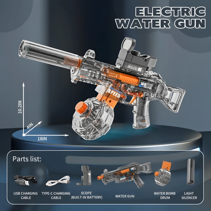 Viper electric water gun — automatic long-range water blaster rifle — product photo 10