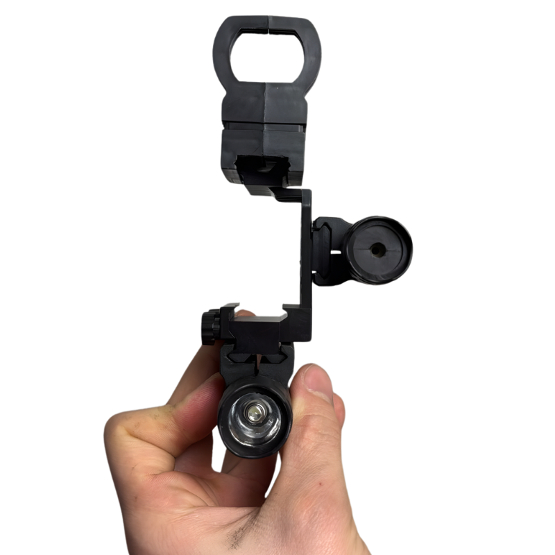 3-in-1 Blaster Attachment blaster accessory — full kit contents with casings and plastic darts