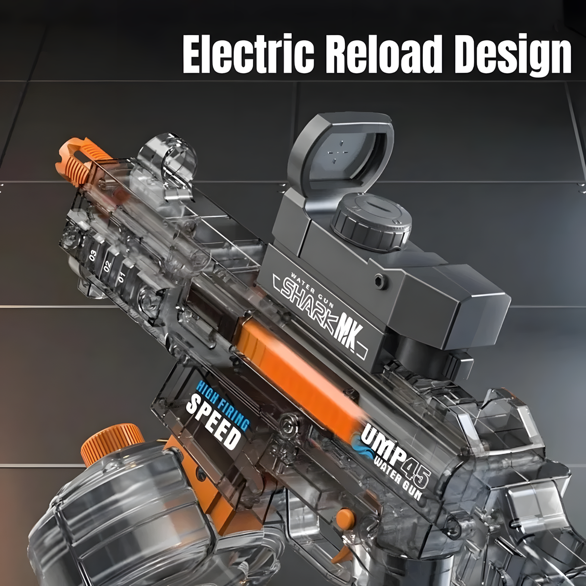 Viper electric water gun — automatic long-range water blaster rifle — product photo 5