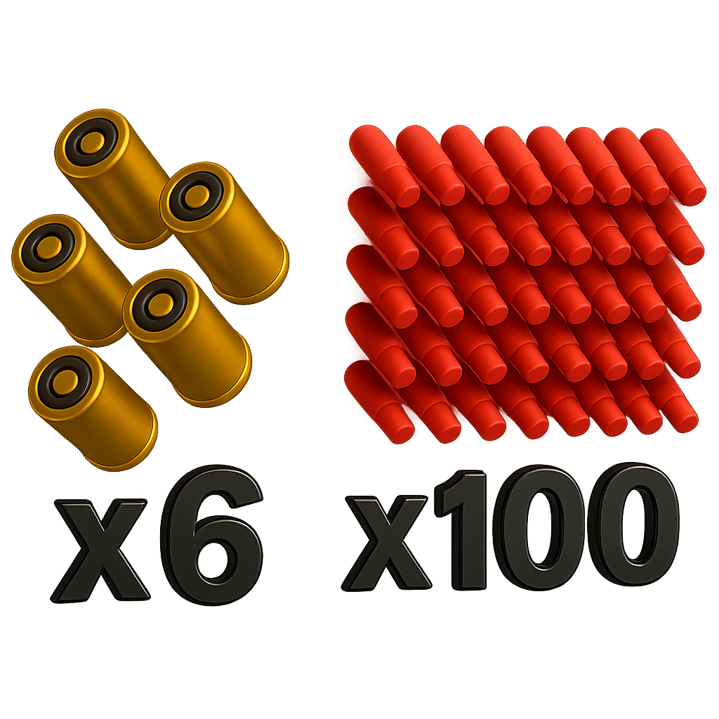 Extra Darts + Casings — product photo 1
