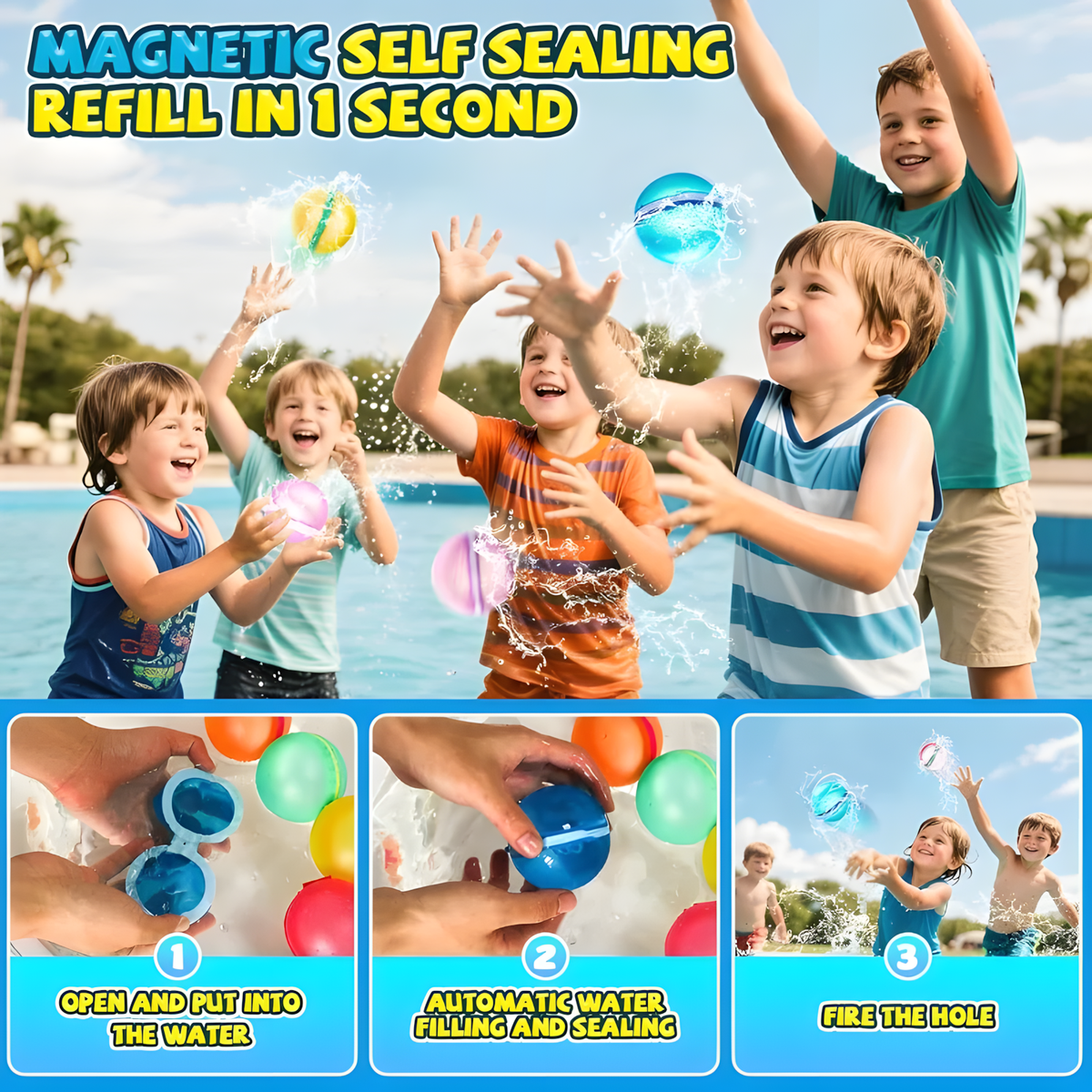 Magnetic Water Ballons — product photo 4