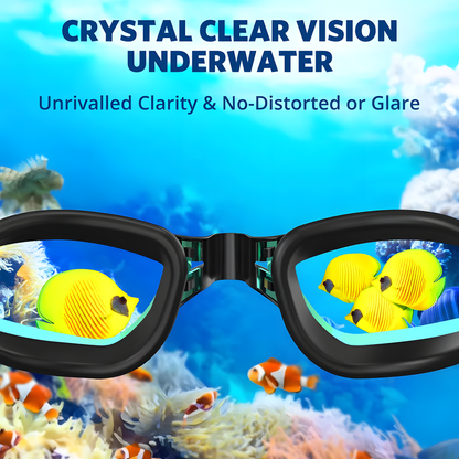 Swim Goggles +Free Ear Plugs & Nose Clip — product photo 4