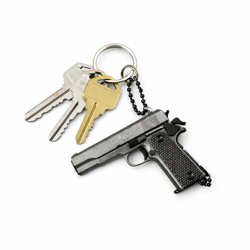 Mini Silver Keychain kit contents