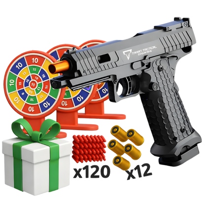 Starter Bundle blaster bundle kit — full kit contents with casings and plastic darts
