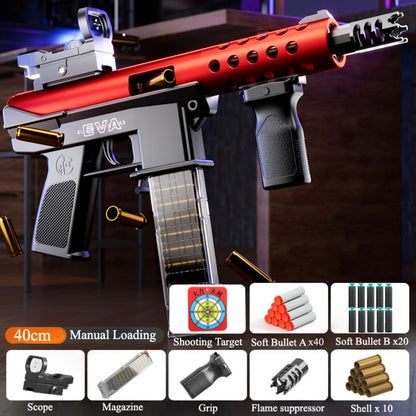 TEC9 Shellblaster — Red — pictured kit contents