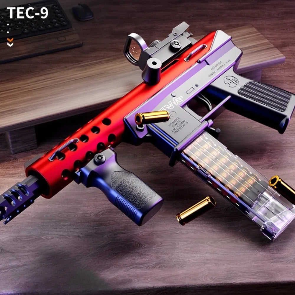 TEC9 Shellblaster — Red — complete toy blaster