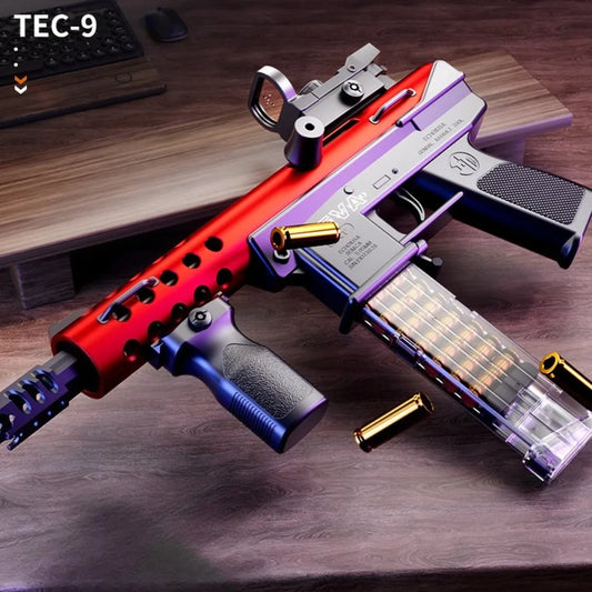 TEC9 Shellblaster — Red — complete toy blaster