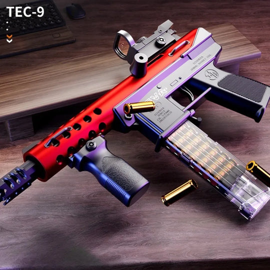 TEC9 Shellblaster — Red — complete toy blaster