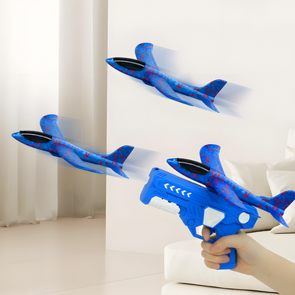 Falcon toy — side profile view