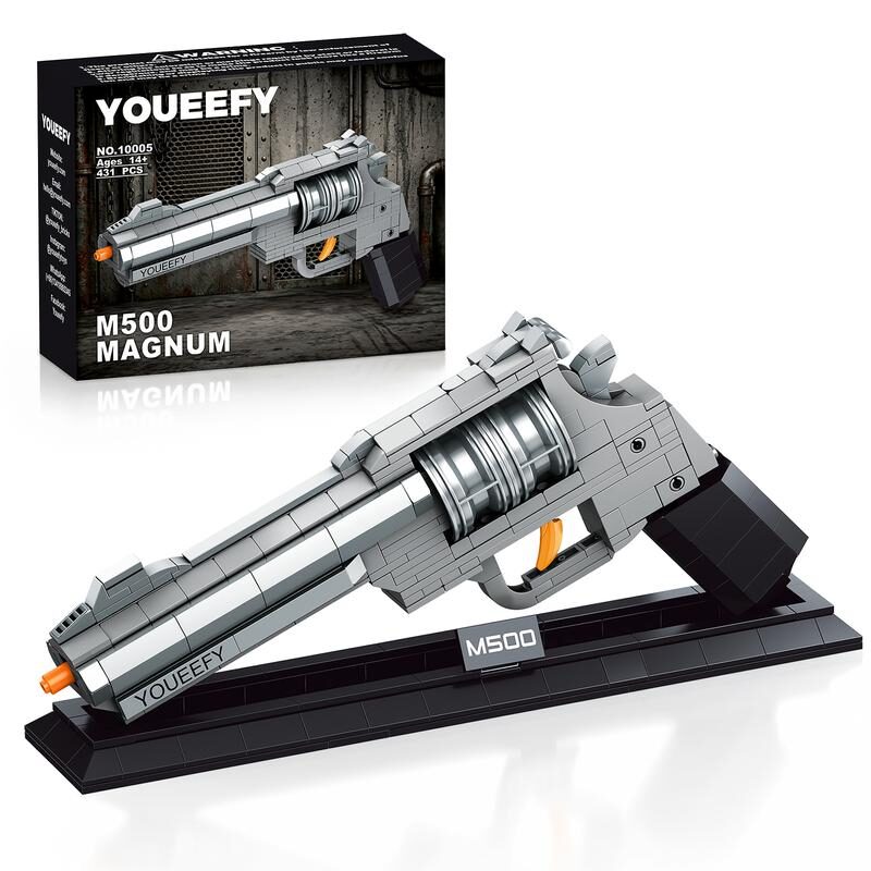 M500 Magnum Brickblaster 431-piece building set