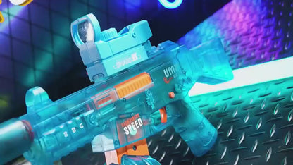 Viper electric water gun — automatic long-range water blaster rifle — video 2
