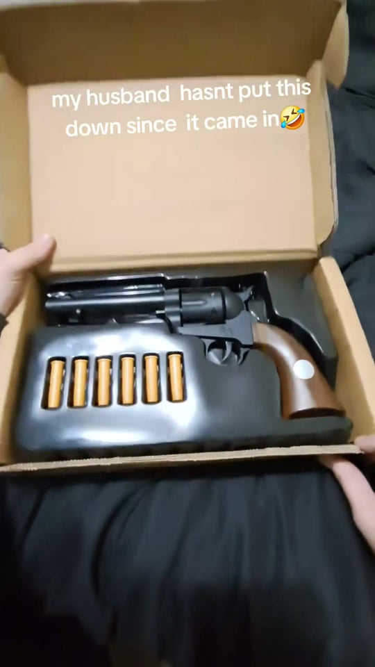 Outlaw 1873 Shellblaster unboxing: my husband has not put it down