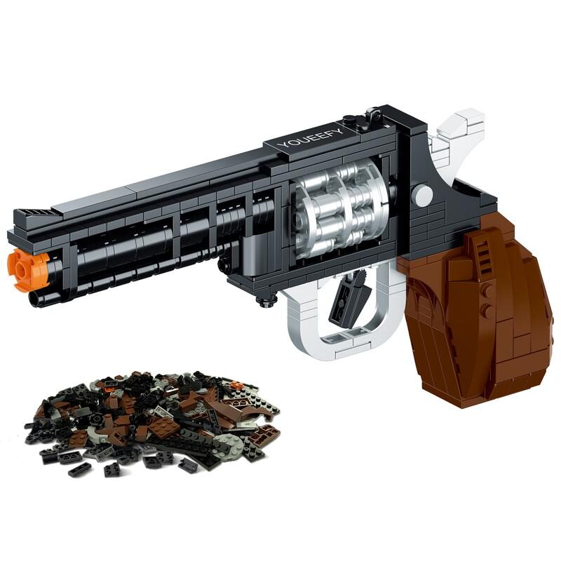 Revolver Brickblaster — 333-Piece Building Set